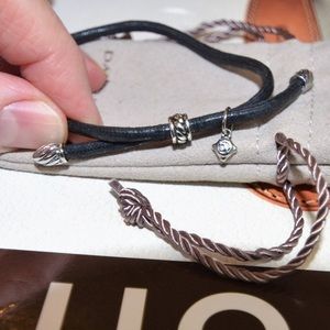 1/2 PRICE FREE SHIP David Yurman Sterling Bracelet